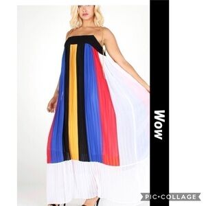 Beautiful! Maxi Multi-Color Dress
